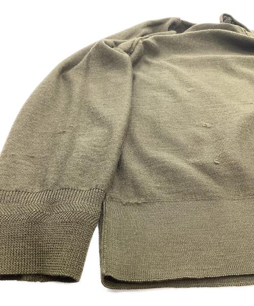 C.P COMPANY（シーピーカンパニー）C.P COMPANY (シーピーカンパニー) ウールニット グリーン サイズ:3の古着・服飾アイテム