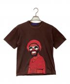 COMME des GARCONS JUNYA WATANABE MANコム デ ギャルソン ジュンヤ ワタナベ マン）の古着「半袖カットソー」｜ブラウン