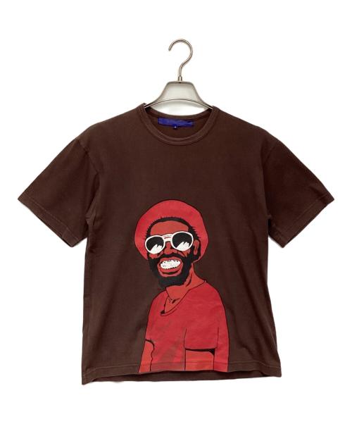 COMME des GARCONS JUNYA WATANABE MAN（コム デ ギャルソン ジュンヤ ワタナベ マン）COMME des GARCONS JUNYA WATANABE MAN (コムデギャルソンジュンヤワタナベマン) 半袖カットソー ブラウン サイズ:Sの古着・服飾アイテム