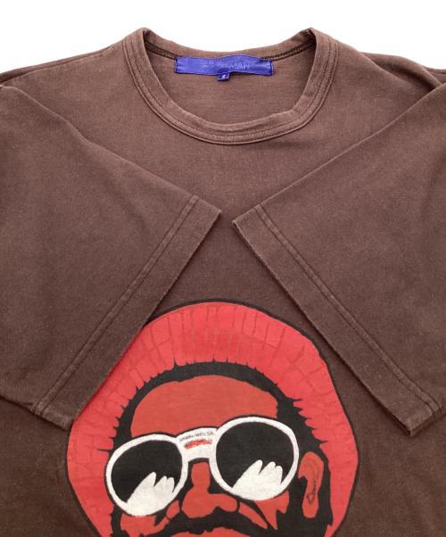 COMME des GARCONS JUNYA WATANABE MAN（コム デ ギャルソン ジュンヤ ワタナベ マン）COMME des GARCONS JUNYA WATANABE MAN (コムデギャルソンジュンヤワタナベマン) 半袖カットソー ブラウン サイズ:Sの古着・服飾アイテム