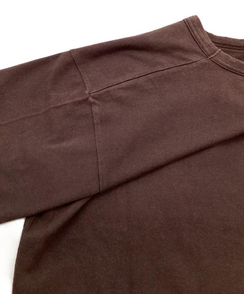 COMME des GARCONS JUNYA WATANABE MAN（コム デ ギャルソン ジュンヤ ワタナベ マン）COMME des GARCONS JUNYA WATANABE MAN (コムデギャルソンジュンヤワタナベマン) 半袖カットソー ブラウン サイズ:Sの古着・服飾アイテム