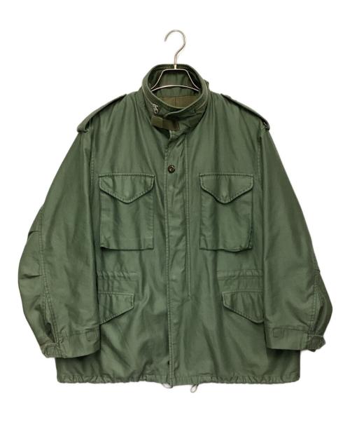 MARKAWARE（マーカウェア）MARKAWARE (マーカウェア) M-65 FIELD JACKET, BIG – MILITARY BACKSATIN（エム65フィールドジャケット ビッグ-ミリタリー バックサテン） グリーン サイズ:1の古着・服飾アイテム