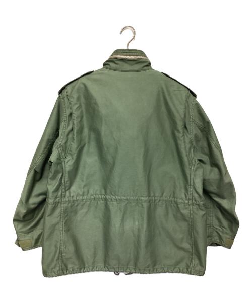 MARKAWARE（マーカウェア）MARKAWARE (マーカウェア) M-65 FIELD JACKET, BIG – MILITARY BACKSATIN（エム65フィールドジャケット ビッグ-ミリタリー バックサテン） グリーン サイズ:1の古着・服飾アイテム