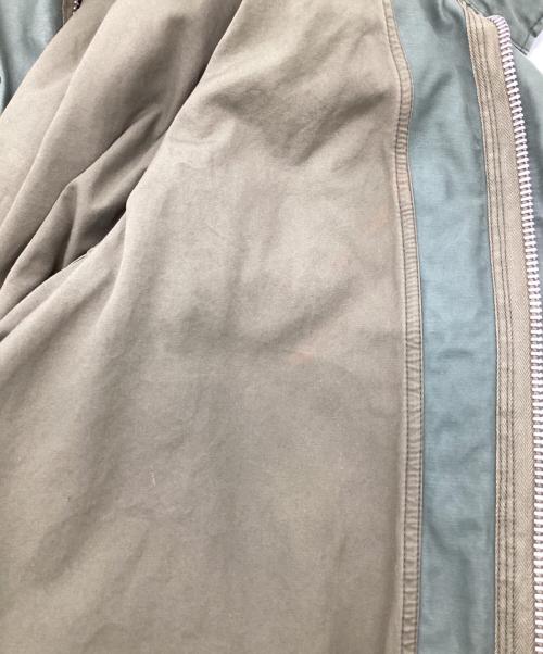 MARKAWARE（マーカウェア）MARKAWARE (マーカウェア) M-65 FIELD JACKET, BIG – MILITARY BACKSATIN（エム65フィールドジャケット ビッグ-ミリタリー バックサテン） グリーン サイズ:1の古着・服飾アイテム