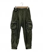 NIKEナイキ）の古着「TECH PACK（テックパック）パンツ」｜グリーン
