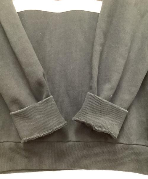 GIVENCHY（ジバンシィ）GIVENCHY (ジバンシィ) ロゴ クルーネック スウェット ホワイト×ネイビー サイズ:Sの古着・服飾アイテム