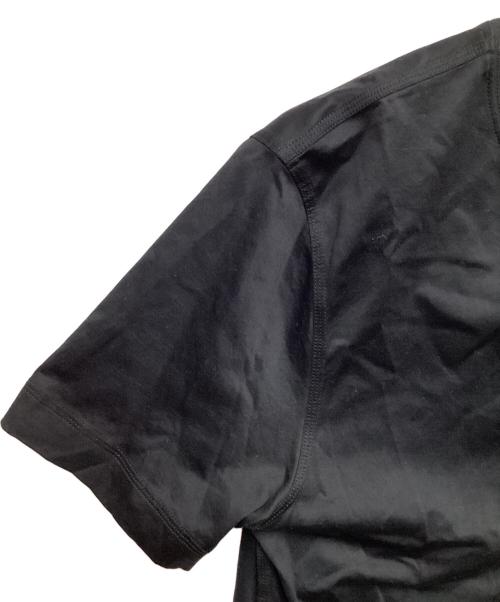 BURBERRY（バーバリー）BURBERRY (バーバリー) EKD 刺繍 クルーネック Tシャツ ブラック サイズ:LGの古着・服飾アイテム