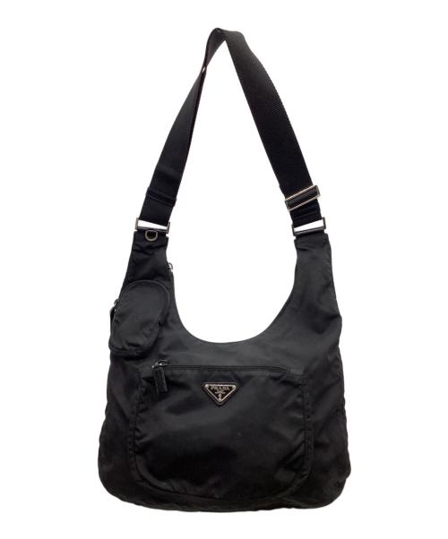 PRADA（プラダ）PRADA (プラダ) ショルダーバッグ ブラックの古着・服飾アイテム
