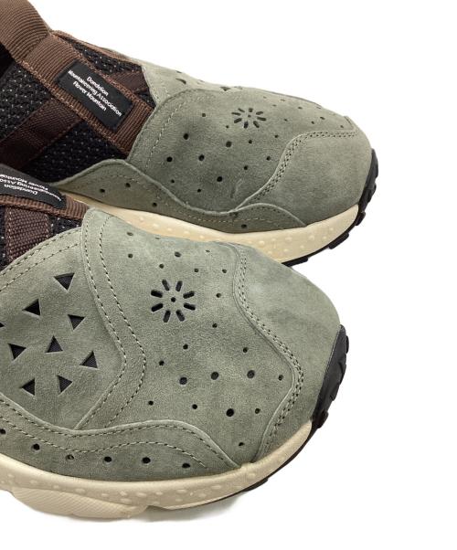 Flower MOUNTAIN（フラワーマウンテン）Flower MOUNTAIN (フラワーマウンテン) GLAMPING（グランピング）スニーカー グレー サイズ:27.5cmの古着・服飾アイテム