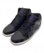 NIKEナイキ）の古着「AIR JORDAN 1 MID SPACE JAM / エアジョーダン 1 ミッド 1 スペースジャム」｜ブラック