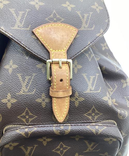 LOUIS VUITTON（ルイ ヴィトン）LOUIS VUITTON (ルイ ヴィトン) モノグラム モンスリMM リュック ブラウンの古着・服飾アイテム