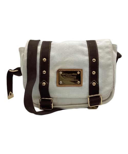 LOUIS VUITTON（ルイ ヴィトン）LOUIS VUITTON (ルイ ヴィトン) アンティグア ブサス PM ショルダーバッグ ベージュの古着・服飾アイテム