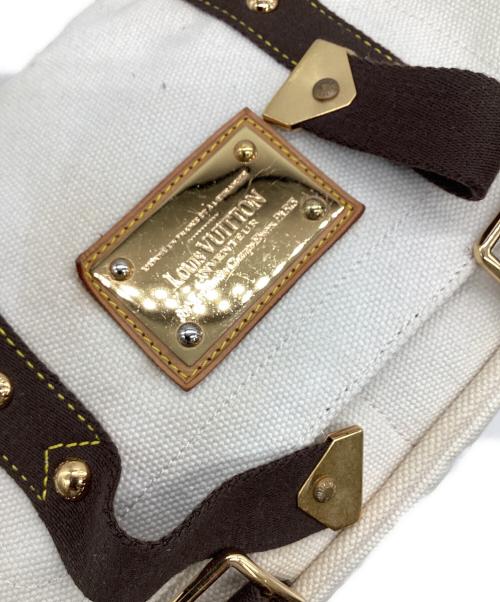 LOUIS VUITTON（ルイ ヴィトン）LOUIS VUITTON (ルイ ヴィトン) アンティグア ブサス PM ショルダーバッグ ベージュの古着・服飾アイテム