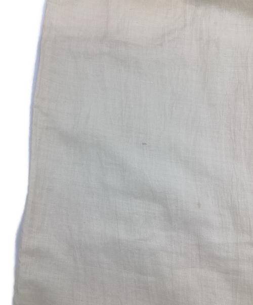 ISSEY MIYAKE（イッセイミヤケ）ISSEY MIYAKE (イッセイミヤケ) リネン混スカート ベージュ サイズ:9の古着・服飾アイテム