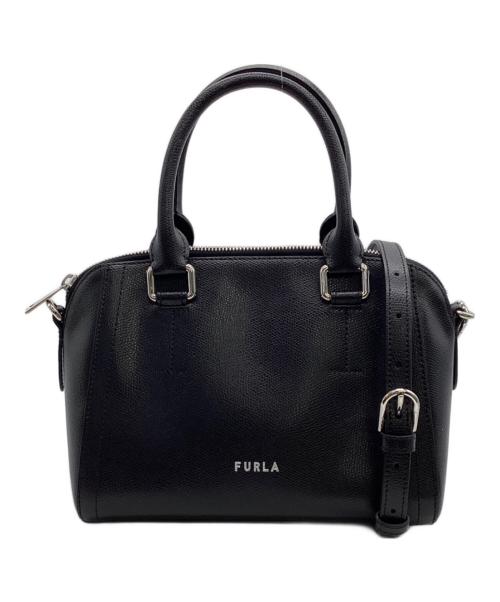 FURLA（フルラ）FURLA (フルラ) NEXT S SATCHEL（ネクスト エス サッチェル）２WAYバッグ ブラックの古着・服飾アイテム