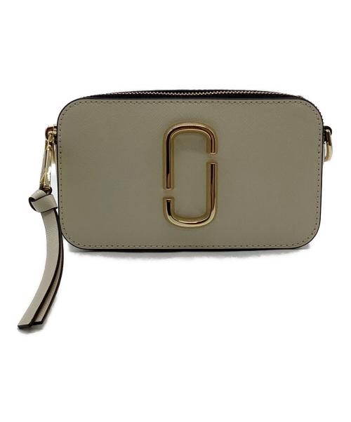 MARC JACOBS（マークジェイコブス）MARC JACOBS (マークジェイコブス) THE SNAPSHOT（ザ スナップショット）ショルダーバッグ ベージュ×ブラックの古着・服飾アイテム