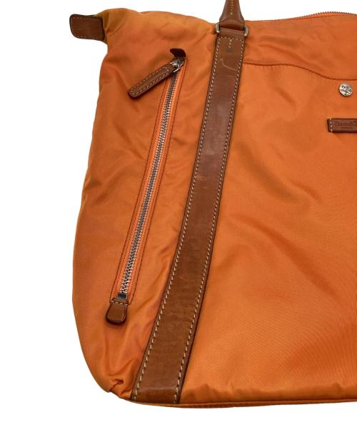 Daniel&Bob（ダニエル＆ボブ）Daniel&Bob (ダニエル＆ボブ) ハンドバッグ ブラウン×オレンジの古着・服飾アイテム