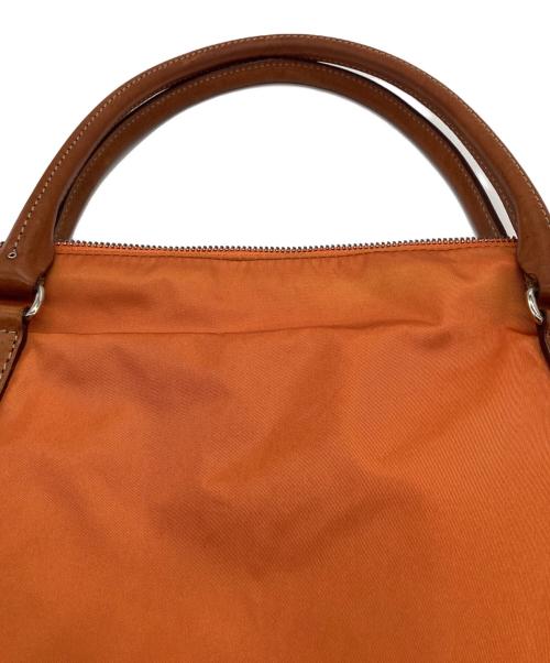 Daniel&Bob（ダニエル＆ボブ）Daniel&Bob (ダニエル＆ボブ) ハンドバッグ ブラウン×オレンジの古着・服飾アイテム