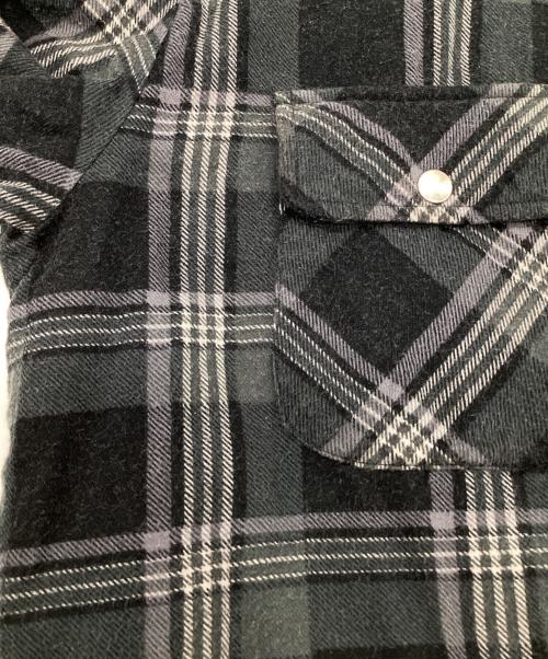 SUPREME（シュプリーム）SUPREME (シュプリーム) Independent Truck Company (インディペンデント トラック カンパニー) Quilted Flannel Shirt（キルテッド フランネル シャツ） ブラック サイズ:Sの古着・服飾アイテム