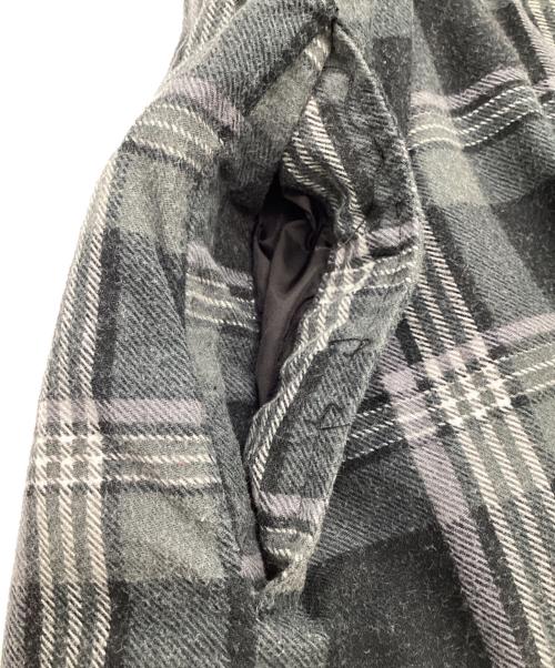 SUPREME（シュプリーム）SUPREME (シュプリーム) Independent Truck Company (インディペンデント トラック カンパニー) Quilted Flannel Shirt（キルテッド フランネル シャツ） ブラック サイズ:Sの古着・服飾アイテム