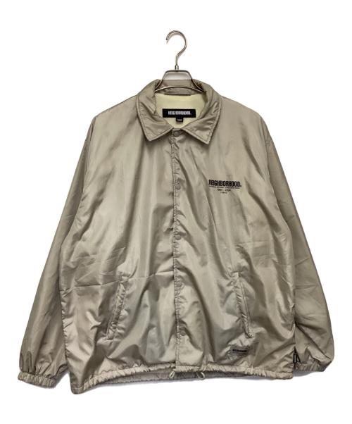 NEIGHBORHOOD（ネイバーフッド）NEIGHBORHOOD (ネイバーフッド) WINDBREAKER JACKET-1（ウィンドブレーカー ジャケット-1） ベージュ サイズ:XLの古着・服飾アイテム
