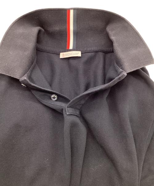 MONCLER（モンクレール）MONCLER (モンクレール) MAGLIA POLO MANICA CORT（マグリア 半袖 ポロシャツ） ネイビー サイズ:Sの古着・服飾アイテム