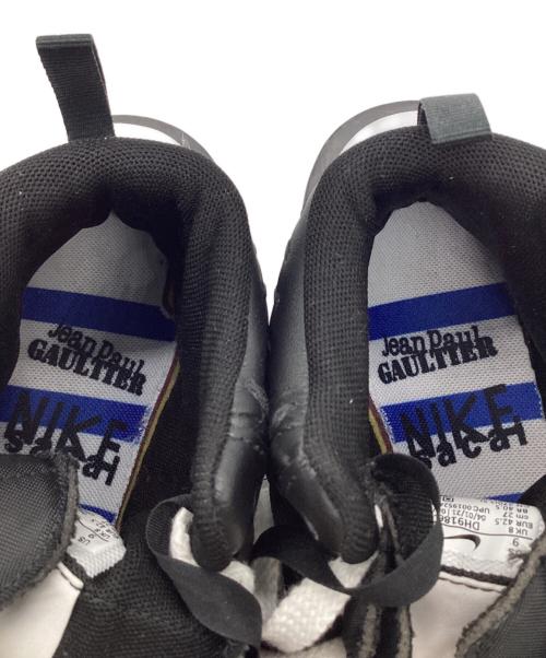 NIKE（ナイキ）NIKE (ナイキ) sacai (サカイ) Jean Paul GAULTIER (ジャンポールゴルチェ) LD VAPER WAFFLE MIX（エルディー ヴェイパー ワッフル ミックス）スニーカー ブラック サイズ:27cmの古着・服飾アイテム