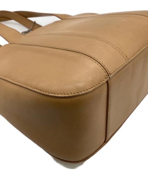 COACH（コーチ）COACH (コーチ) ミニトートバッグ キャメルの古着・服飾アイテム