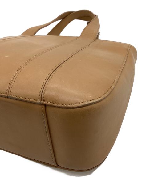 COACH（コーチ）COACH (コーチ) ミニトートバッグ キャメルの古着・服飾アイテム