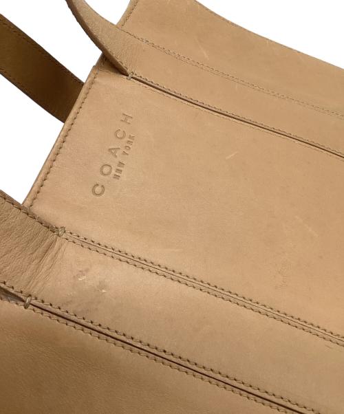 COACH（コーチ）COACH (コーチ) ミニトートバッグ キャメルの古着・服飾アイテム