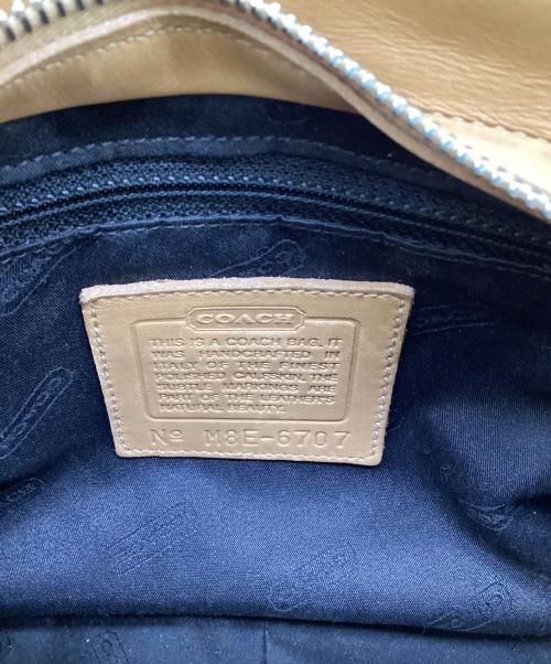 COACH（コーチ）COACH (コーチ) ミニトートバッグ キャメルの古着・服飾アイテム