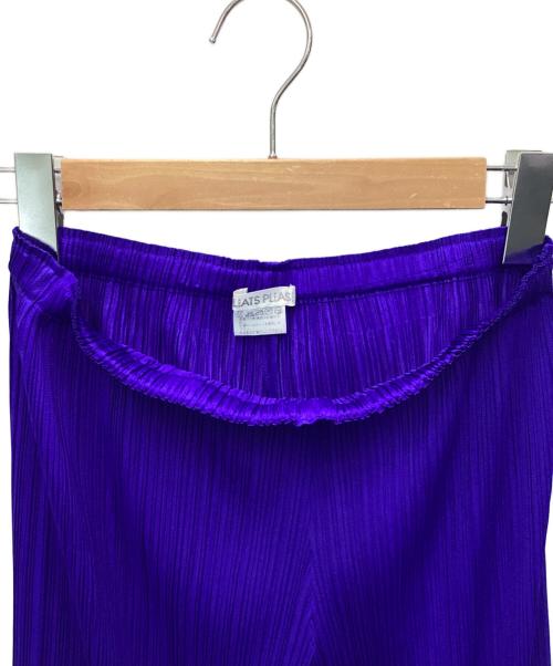 PLEATS PLEASE（プリーツプリーズ）PLEATS PLEASE (プリーツプリーズ) プリーツパンツ ブルー サイズ:2の古着・服飾アイテム