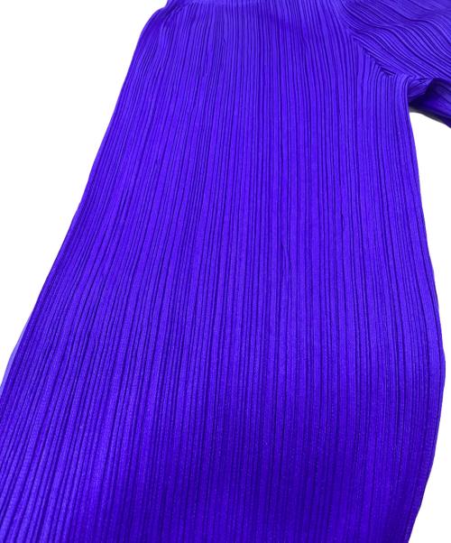 PLEATS PLEASE（プリーツプリーズ）PLEATS PLEASE (プリーツプリーズ) プリーツパンツ ブルー サイズ:2の古着・服飾アイテム