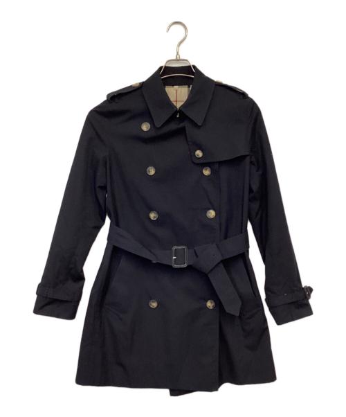 BURBERRY LONDON（バーバリーロンドン）BURBERRY LONDON (バーバリーロンドン) ショート トレンチコート ネイビー サイズ:UK12Rの古着・服飾アイテム