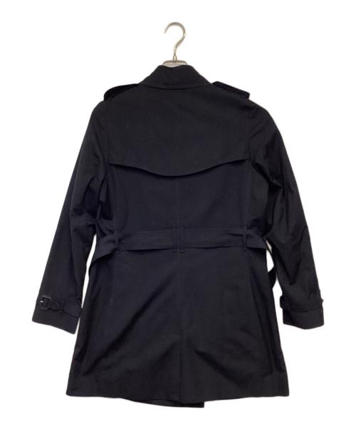 BURBERRY LONDON（バーバリーロンドン）BURBERRY LONDON (バーバリーロンドン) ショート トレンチコート ネイビー サイズ:UK12Rの古着・服飾アイテム