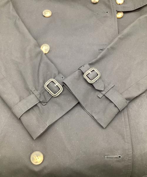 BURBERRY LONDON（バーバリーロンドン）BURBERRY LONDON (バーバリーロンドン) ショート トレンチコート ネイビー サイズ:UK12Rの古着・服飾アイテム