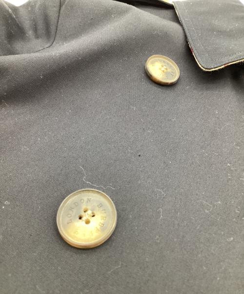 BURBERRY LONDON（バーバリーロンドン）BURBERRY LONDON (バーバリーロンドン) ショート トレンチコート ネイビー サイズ:UK12Rの古着・服飾アイテム