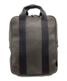 ECCO（エコー）の古着「Eday L Mdium（イーデイ エル ミディアム）バックパック」｜グレー×ブラック