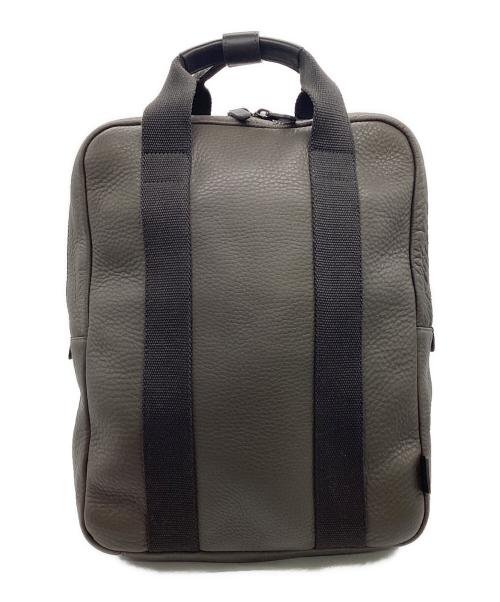 ECCO（エコー）ECCO (エコー) Eday L Mdium（イーデイ エル ミディアム）バックパック グレー×ブラックの古着・服飾アイテム