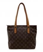 LOUIS VUITTONルイ ヴィトン）の古着「モノグラム カバ・ピアノ トートバッグ」｜ブラウン