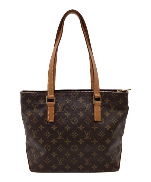 LOUIS VUITTON（ルイ ヴィトン）LOUIS VUITTON (ルイ ヴィトン) モノグラム カバ・ピアノ トートバッグ ブラウンの古着・服飾アイテム