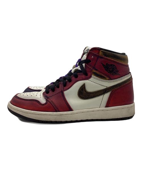 NIKE SB（ナイキエスビー）NIKE SB Air Jordan 1 Retro High OG DEFIANT LA TO CHICAGO（エア ジーダン 1 レトロ ハイ オリジナル ディファイアント エルエー トゥ シカゴ） サイズ:US8 1/2の古着・服飾アイテム