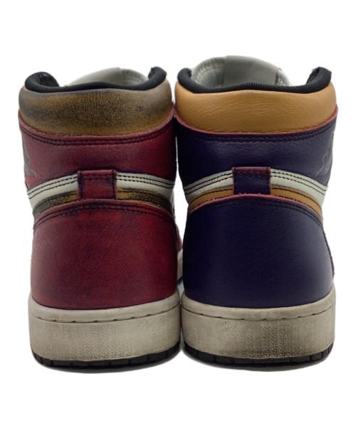 NIKE SB（ナイキエスビー）NIKE SB Air Jordan 1 Retro High OG DEFIANT LA TO CHICAGO（エア ジーダン 1 レトロ ハイ オリジナル ディファイアント エルエー トゥ シカゴ） サイズ:US8 1/2の古着・服飾アイテム