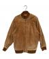 LUIS ALVEAR（ルイ アルヴェアール）の古着「レザーブルゾン」｜ブラウン