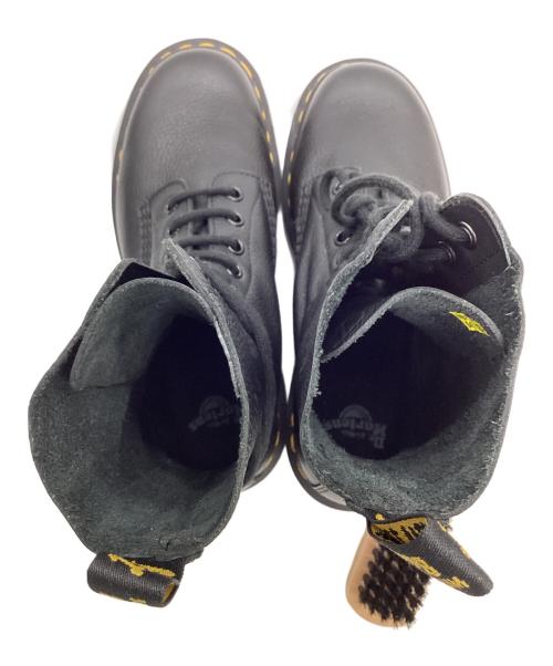 Dr.Martens（ドクターマーチン）Dr.Martens (ドクターマーチン) 1490 VIRGINA（バージニア）10ホールブーツ ブラック サイズ:UK5の古着・服飾アイテム