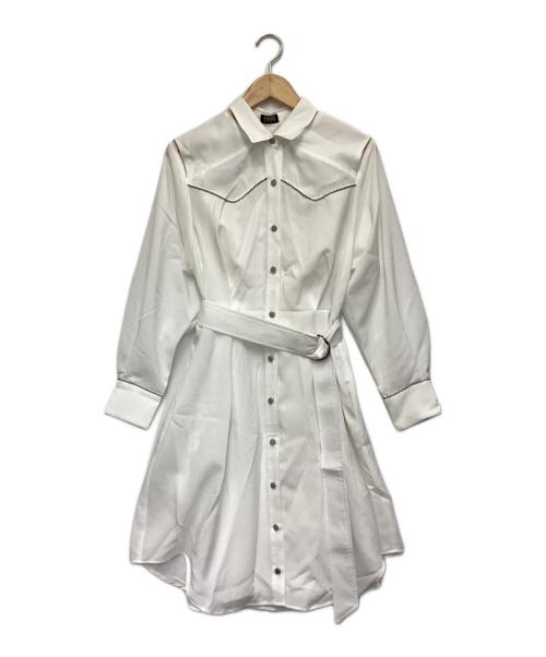 PAMEO POSE（パメオポーズ）PAMEO POSE (パメオポーズ) Emperor Dress（エンペラー ドレス） ホワイト サイズ:Fの古着・服飾アイテム
