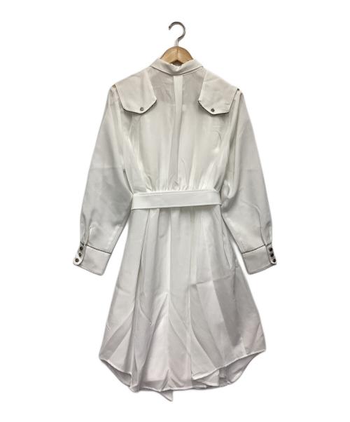 PAMEO POSE（パメオポーズ）PAMEO POSE (パメオポーズ) Emperor Dress（エンペラー ドレス） ホワイト サイズ:Fの古着・服飾アイテム