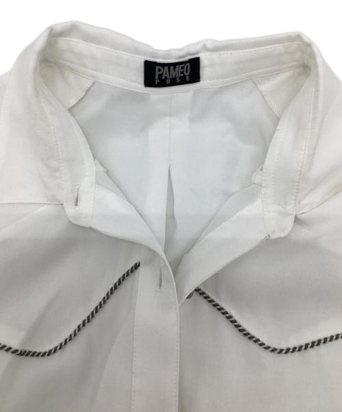 PAMEO POSE（パメオポーズ）PAMEO POSE (パメオポーズ) Emperor Dress（エンペラー ドレス） ホワイト サイズ:Fの古着・服飾アイテム