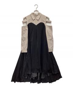 中古・古着通販】hazama (ハザマ) 特別な毎日のワンピース ブラック