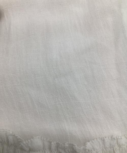 CASA FLINE（カーサフライン）CASA FLINE (カーサフライン) コットンティアードスカート ホワイト サイズ:Fの古着・服飾アイテム